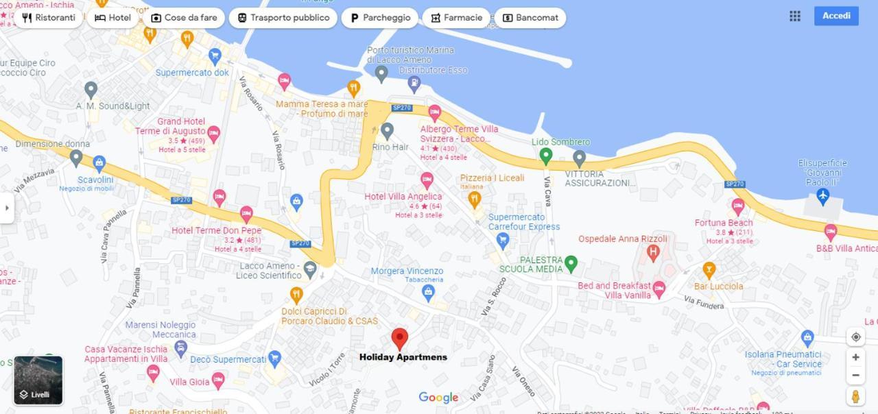 Holiday Apartments Lacco Ameno  Dış mekan fotoğraf